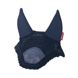 LeMieux Acoustic Pro Fly Hood - Absorbs Sharp Loud Noises - British Dressage Legal - Navy - Large