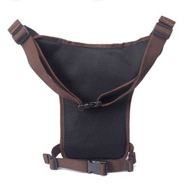 Motorcycle Drop Leg Bag Cycling Leg Pack for Men Women Bike Bicycle Riding Bum Hip Fanny Belt Purse Pouch, Khaki, Canvas Hiking Drop Leg Bag