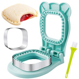 Nifogo Uncrustable Sandwich Cutter Maker, Large Sandwich Cutter and Sealer for Kids Children Boys Girls Lunch Breakfast