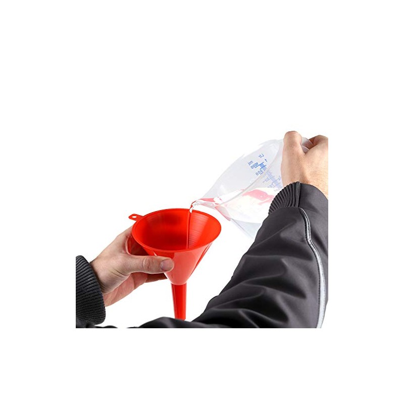 Funnel 4 Set 50/75/95/115mm Oil Petrol Car Liquid Acid Resistant