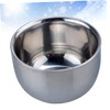 TOVINANNA Shaving Bowl for Men Stainless Steel Shaving Soap Cup