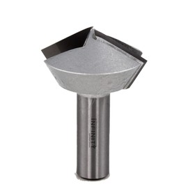 Infinity Cutting Tools 1/2" Shank, Hexa/Dodeca Bit, 1-5/8" C.D. x 7/8" C.H. x 30° & 60° C.A.| Carbide Tip | Heavy-Duty | Ultra-Smooth Finish | Handheld Router Bits