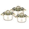 Uniware Super Quality18/10 Stainless Steel Cookware Set with Gift Box