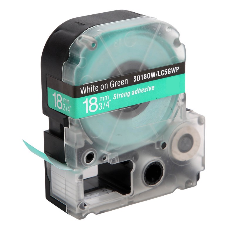 Labeling Tape Corrosion Wear Resistance 18mm Label Making for KING