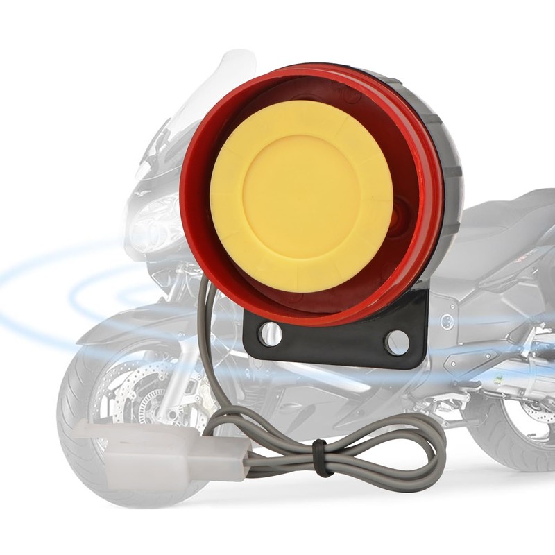 Snlazp Motorcycle Anti-Theft Alarm Security System, Control Engine Start Bike