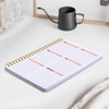 Undated Weekly Planner- Weekly Goals Notebook, A5 To Do List
