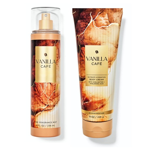 Bath & Body Vanilla Café Gift Set - Fine Fragrance