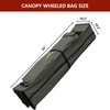 Jorohiker Wheeled Carry Bag for 10x10 Canopy Instant Tent,Heavy Duty
