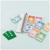 Nakabayashi BCR-6C4 Trading Card Replacement Card/4 Pockets, 15 Sheets