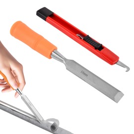 Xiaokeis Golf Grip Tape Stripper Remover Tool with Golfs Hook Blade for Graphite and Steel Shafts Tape Remover,Golf Grip Repair Kits,Ideal Gift for Men and Women