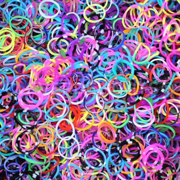 4400 Piece Loom Band Refill Kit - 22 Colors - Mega Refill Pack - 4400 Rainbow Colored Bands