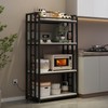 METYERRY Adjustable 4-Tier Heavy Duty Kitchen Baker's Rack with Power