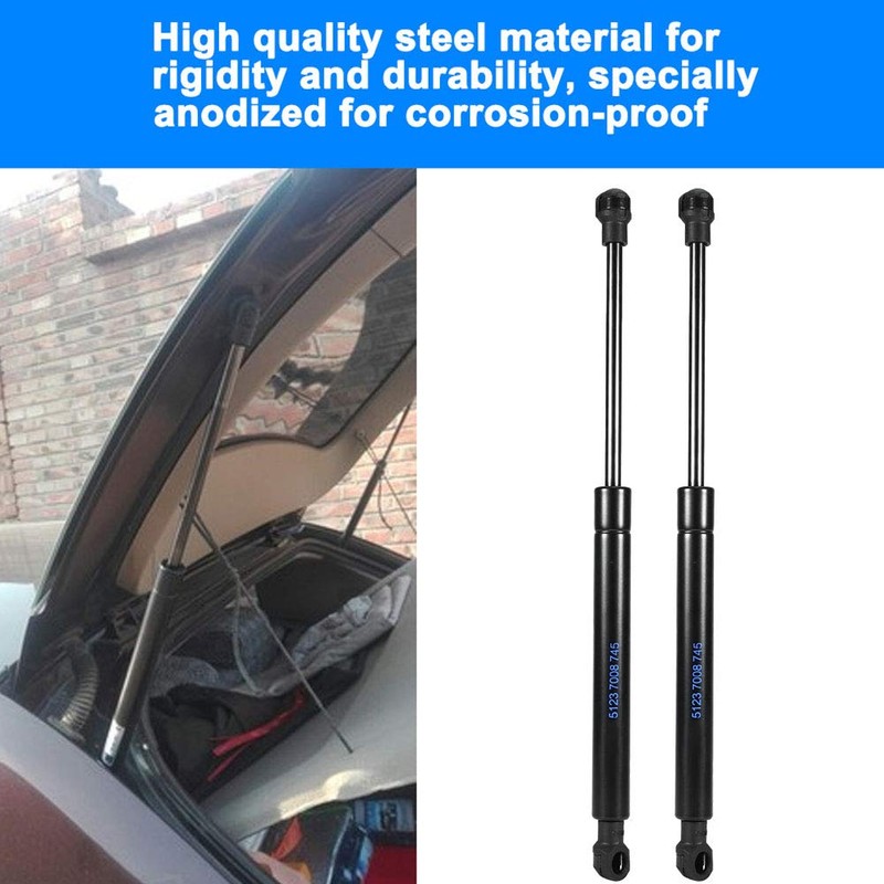 1 Pair Bonnet Lift Supports Gas Spring Strut Kit Front