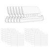 50PCS File Folder Tabs Set, 2" Hanging File Folder Label,