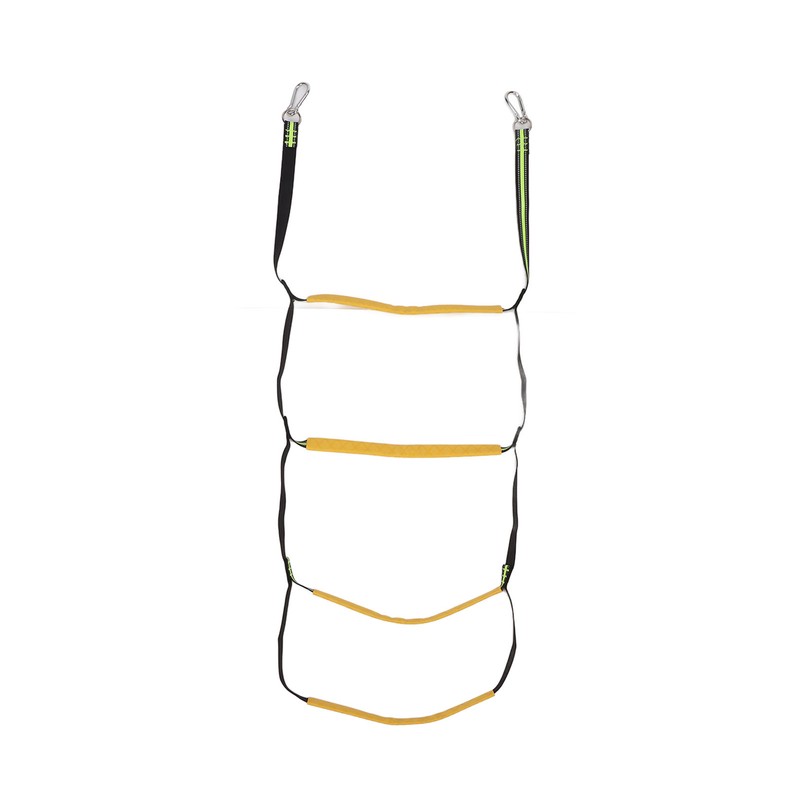 Boat Rope Ladder 4 Steps Foldable Portable Rope Boarding Ladder