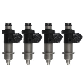 JEM&JULES 4 Pcs Fuel Injectors For Suzuki GSXR 600 750 1000 Hayabusa GSX1300, Metal & Composite Plastic, Direct Fit, High Performance, 100% Tested