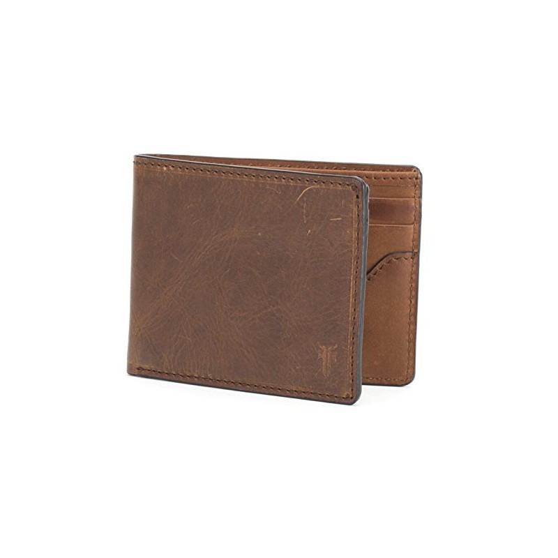 FRYE Men's Logan Slim Id Billfold, Cognac, One Size