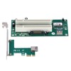 ST46 Mini PCIE X1 to Dual PCI Riser Card Expansion