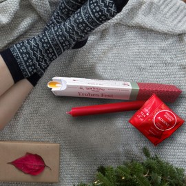 Dein TEELICHT/Frohes Fest/Candlelight & Tea Enjoyment / Set of 6