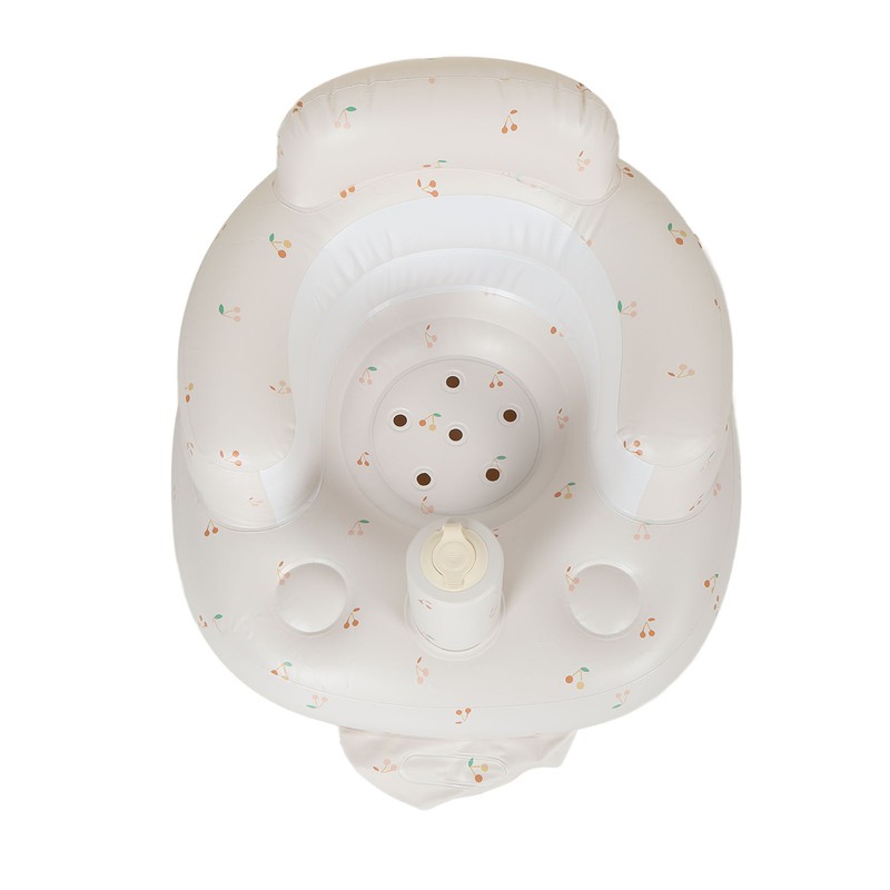 Baby Inflatable Seat with Air Pump Back Portable Safe Soft
