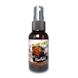 BlunTiger High Concentrated Strong Oil Based Air Freshener (Inspired by Black Gold) 30ml/1oz Car, Room, Home and Bathroom Deodorizer & Odor Eliminator Spray