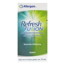 Refresh Fusión Lubricante Ocular 10 Ml Lágrimas Artificiales