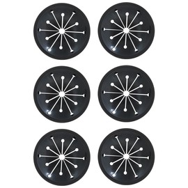 WELURE 6Pcs Garbage Disposal Splash Guard Sink Baffle Disposal Replacement Waste Food Disposal Part for Whirlaway, for Waste King, for Sinkmaster and for GE Models