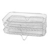 3PCS Fryer Rack Set 304 Stainless Steel Stackable Multi Layer