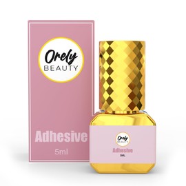 Extra Strong Eyelash Extension Glue Orely Beauty Lash (0.34 fl.oz / 10 ml) / 0.5-1 Sec Dry/Retention – 8 Weeks/Black Adhesive/Professional Supplies/lash Artist Adhesive