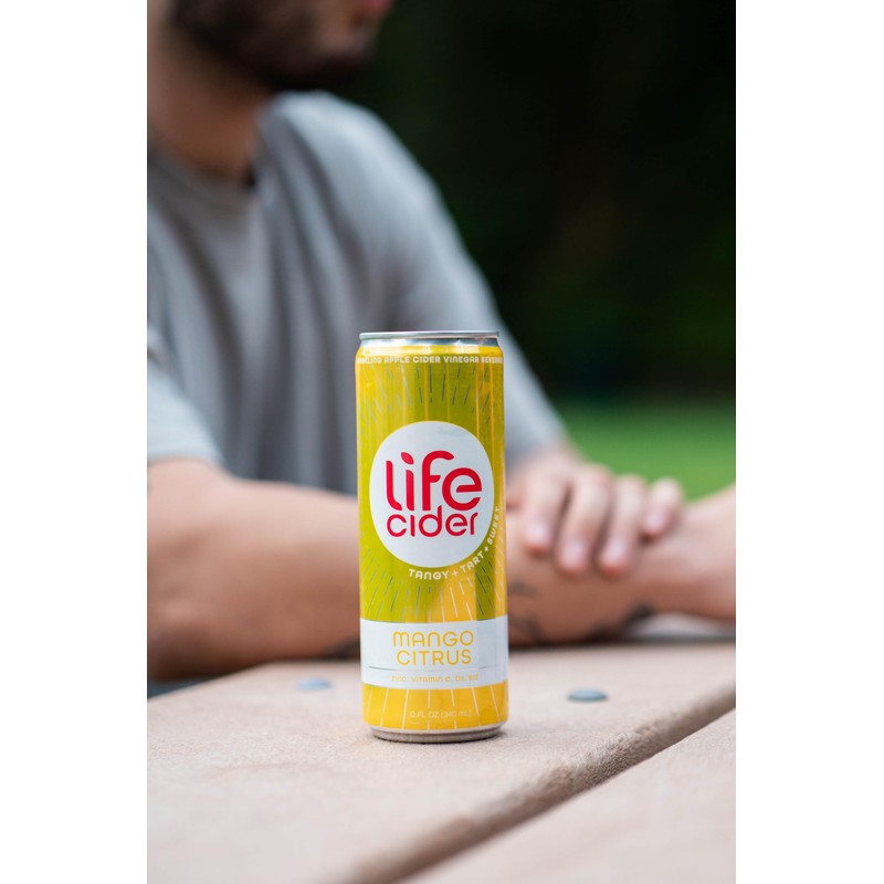 Life Cider | 12 Pack (12 Fl Oz) | Mango
