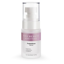 YIYI Beauty Suero Facial Prebioticos Su novedoso ingrediente ha demostrado hidratar, nutrir y perfeccionar la textura de la piel al estimular la producción de Colágeno y Ácido Hialurónico aportando una hidratación prolongada.