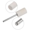sourcing map 20pcs Wool Felt Mounted Mandrel Points 10mm Head