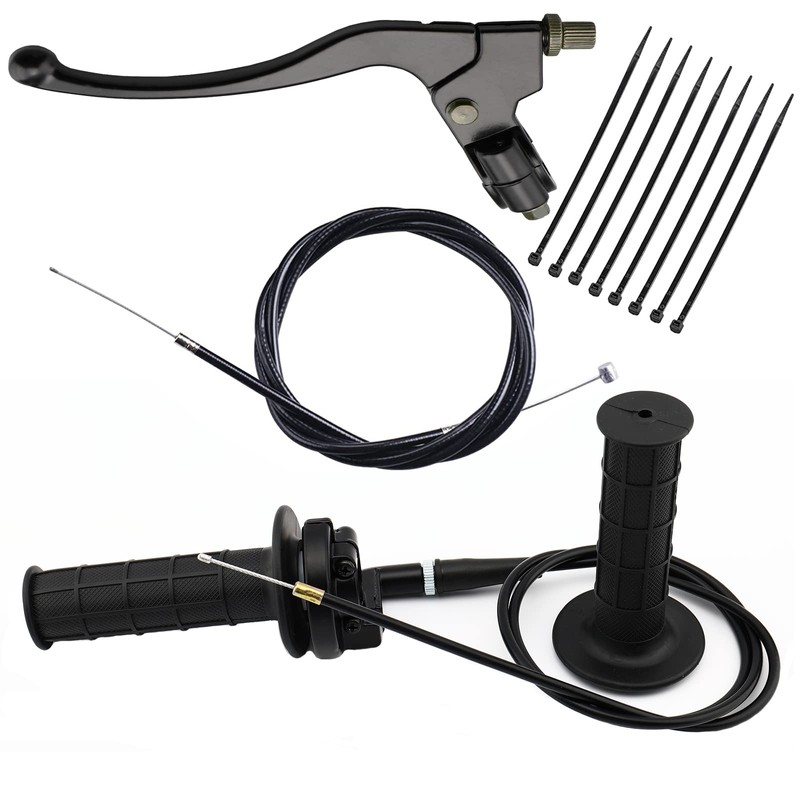 Left Right Handle &Left Brake Lever &Brake Cable &Throttle Cable