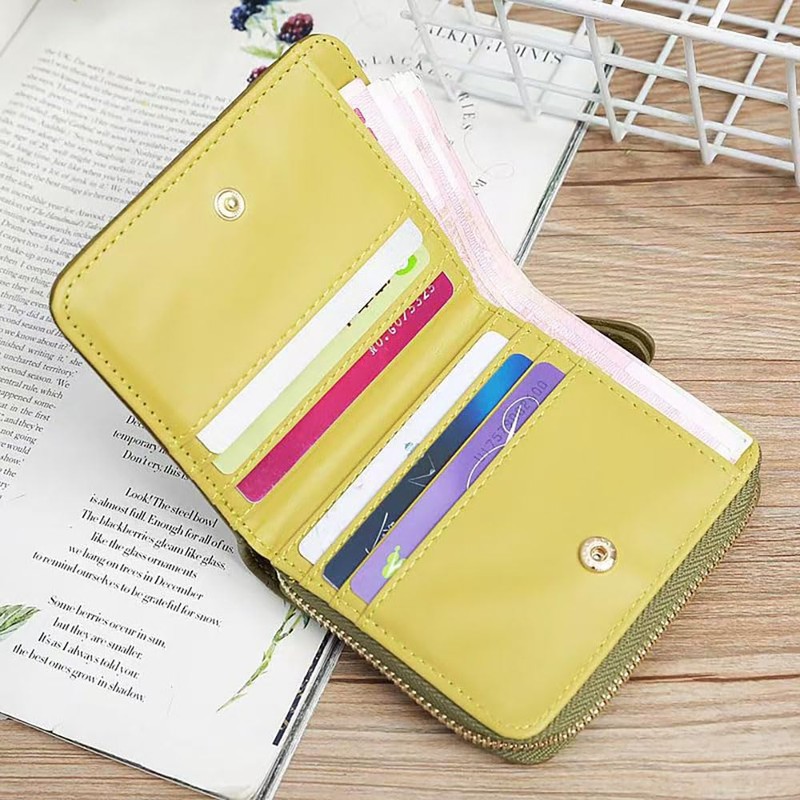 BinPhorm Wallet with Card Holder, Green, Modern