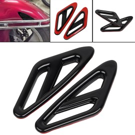 Unbranded Vivid Black Front Fender Trim Accent Filler For Honda Goldwing GL1800 2001-2017