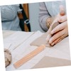 jojofuny Textured Wooden Clay Roller Multi Functional Pottery Printing Stick