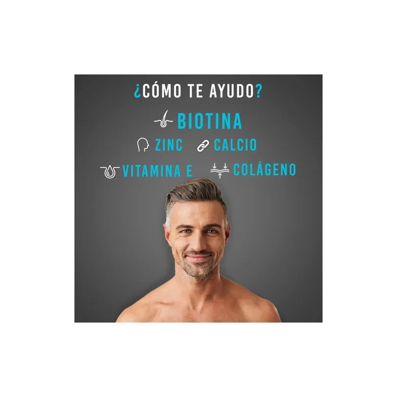 Biotina Colágeno Vitamina E Zinc Calcio 60 Cápsulas Lifeed5