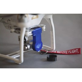 DJI Phantom 3 Deluxe Flight Kit Translucent BLUE
