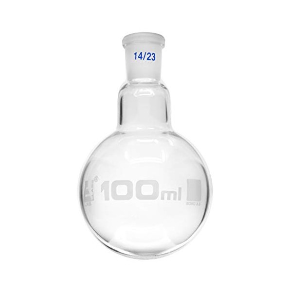 Florence Boiling Flask, 100ml - 14/23 Interchangeable Joint - Borosilicate