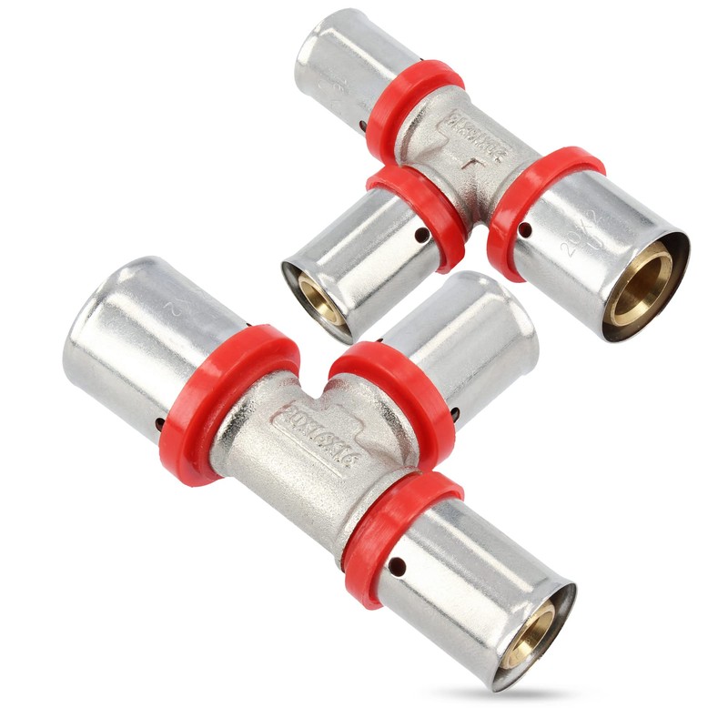 T-Piece PEX Press Fitting 16 x 16 x 20 mm