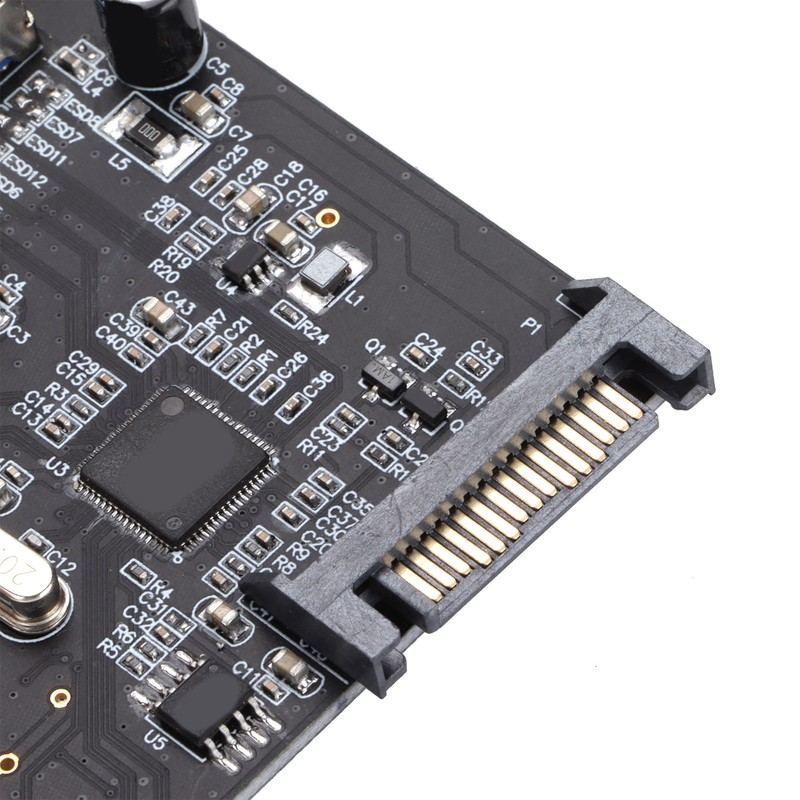 PCIE Expansion Card USB3.0 5Gbps HighDpeed Transmission TwoPort Desktop Computer