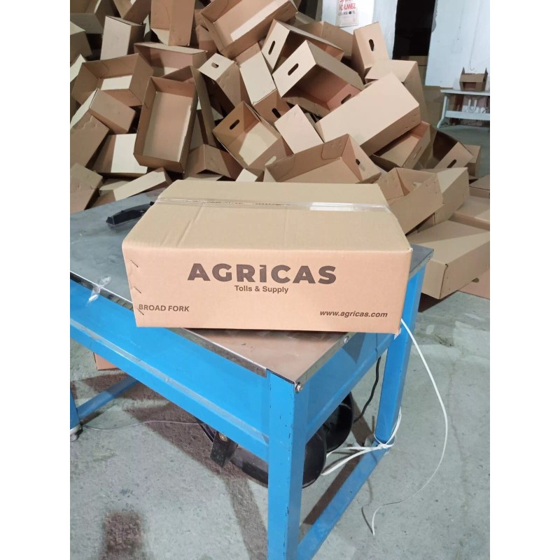 AGRICAS Broadfork for Gardening - Portable and Ergonomic 6+5 Sharp