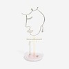 Stackers Rose Quartz 5-Hook Face Jewellery Stand