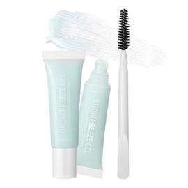 Makeup Brow Gel - Brow Styling Glue | 12Ml Long-Lasting Waterproof Natural Quick Dry Gel with Brush for Travel Women Daily Party Wedding Girls Festival Casual