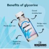Benjamins 1 Fl Oz Vegetable Glycerin for Skin Burns Moisturizer for Hair and Skin