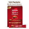NESCAFÉ Taster's Choice, Instant Coffee Packets, Light Medium Roast Coffee,