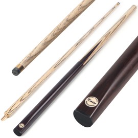 Kmise 57 inch Pool Cue, 19oz Cue Stick with 9.5mm Professional Tip, Handcraft, Made of Chacate Preto Wood, Bar or House Use for Men or Women, Pool Sticks for Adults (19oz)