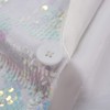 PYJTRL Men Fashion Velvet Sequins Floral Pattern Suit Jacket Blazer