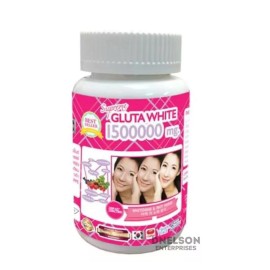 Gluta White 2 Bottles Gluta White Supreme 1500000Mg Whitening Anti Aging Softgels