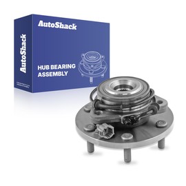 AutoShack Front Wheel Hub Bearing Assembly with ABS Replacement for 2008-2012 Nissan Titan 1-PC